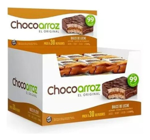 Chocoarroz Dulce De Leche X 30u - Sweet Market