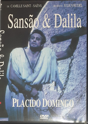 Dvd - Sansão & Dalila - Placido Domingo