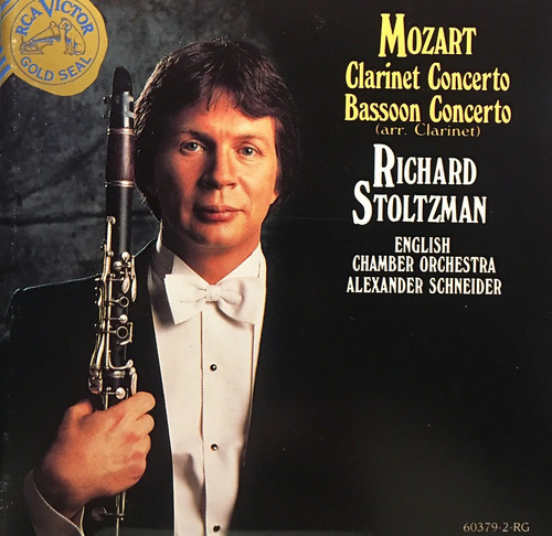 Cd Mozart Richard Stoltzman R C A Victor Gold Seal - Import