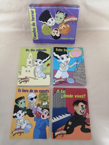 Libros P/niño Paquete Monsters Universal Studios Creature 4