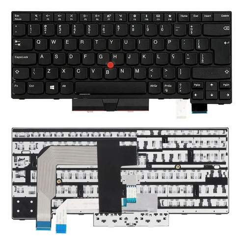Teclado Note Lenovo T470 Thinkpad S/ Iluminação Fru 01ax491
