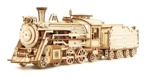 comprar * Puzle De Madera 3d Con Diseño Tren De Vapor, Kit De Const