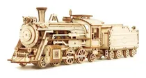 Comprar * Puzle De Madera 3d Con Diseño Tren De Vapor, Kit De Const