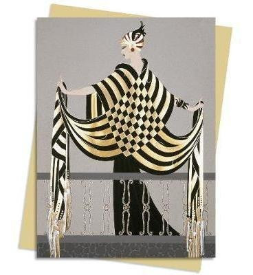 The Balcony (erte) Greeting Card Pack : Pack Of  (original)