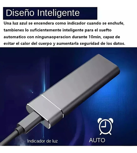 Disco Portátil Duro Externo Alta Velocidad Ssd 16tb (1600gb) Varmi