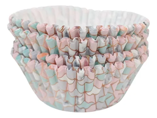 comprar Moldes Pirotines Cupcakes Papel Pack X100 Muffin Repostería