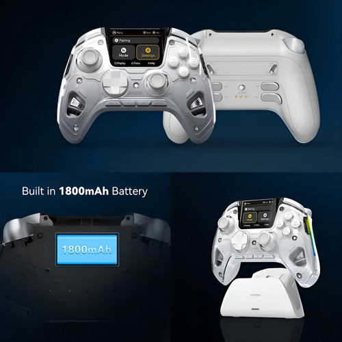 Mando Gamer Manba One V2 Control Premium Pc/switch/android Blanco