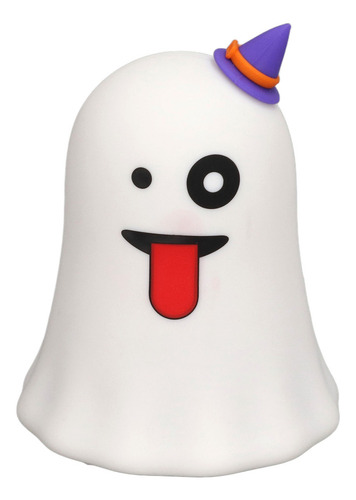 Lámpara De Noche Led Con Forma De Fantasma, 7 Colores, Luz U