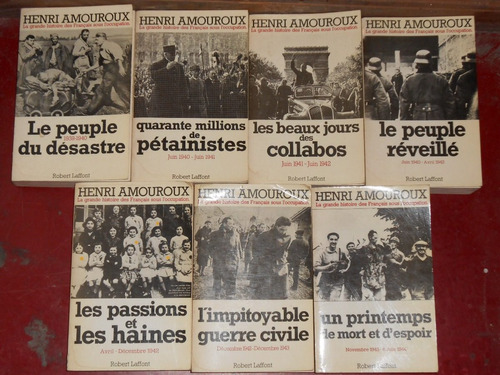 Le Grande Histoire Des Français Sous L'occupation. 7 Tomos 