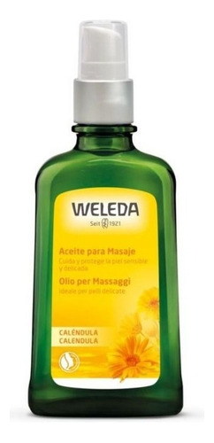 Aceite Para Masaje De Caléndula Apto Vegano Celíaco - Weleda