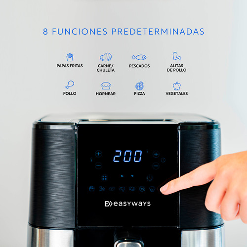 Freidora De Aire Air Fryer Chic 5,5 L Easyways