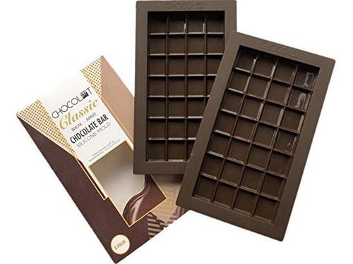 Molde - Chocolot 2 Silicone Glossy Break Apart Chocolate Bar