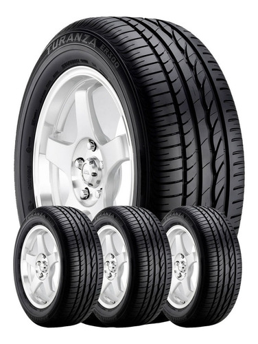 Kit 4 185/60 R15 H Bridgestone Turanza Er300 Envío Gratis $0