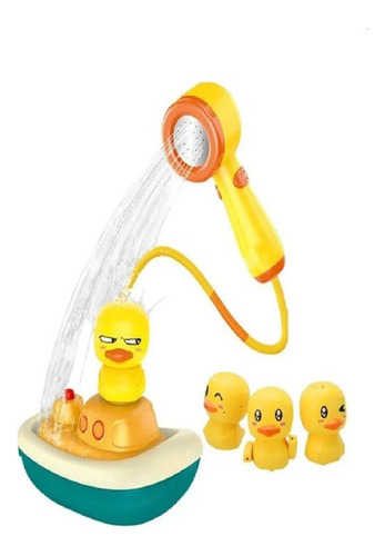 Ducha Forma De Pato Para Bañera Infantil Con Ventosa