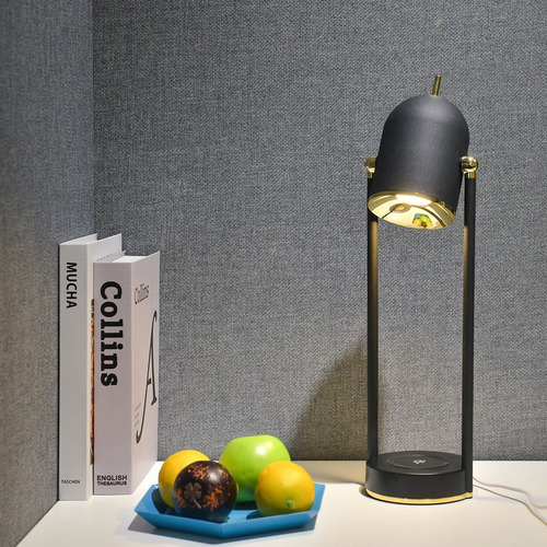 Imagen 8 de 9 de Lampara De Escritorio Velador Led Oficina Luz Cálida Fría