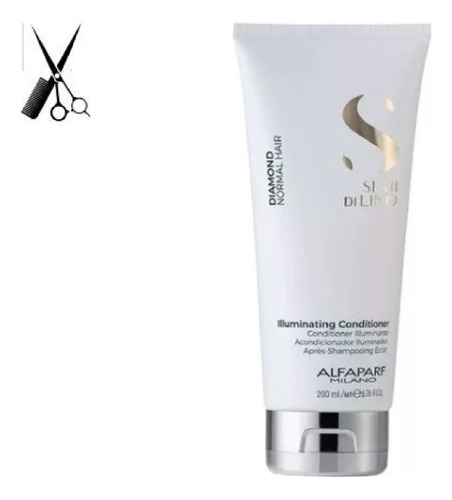 Acondicionador Iluminador Alfaparf Semi Di Lino X 200ml