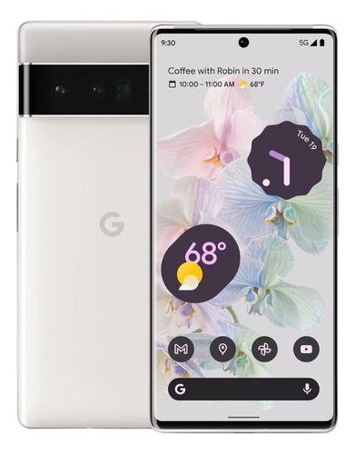 Google Pixel 6 Pro 128 Gb Cloudy White 12 Gb Ram Calidad B (Reacondicionado)