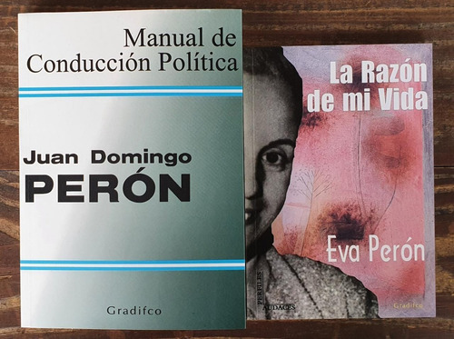  2x La Razón De Mi Vida + Conducción Política Perón Gradifco