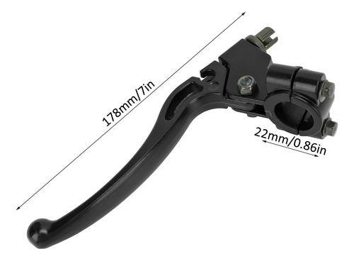 Maneta De Freno Derecha De 22 Mm/0.86 Pulgadas Para Cr Xl Xr