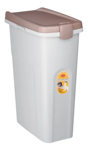 Contenedor Para Alimento Perros Gatos Hermetico 25l 10kg