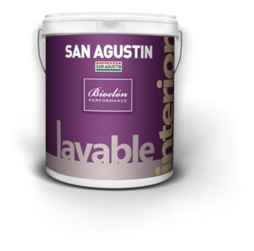 Latex Lavable Interior Bioclon San Agustin 20 Litros