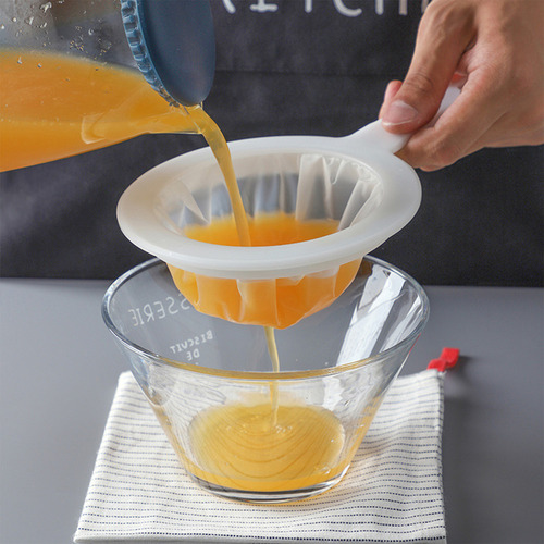 D Colador De Malla Fina Con Mango For Tareas De Cocina Y