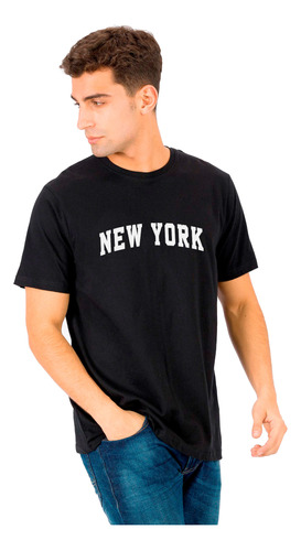Camiseta Remera New York Hombre 