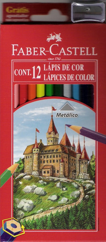 Creyones De Madera Faber Castell 12 Colores