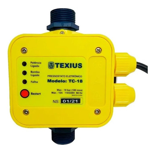Imagem 2 de 4 de Pressostato Eletrônico Tc-18 Texius 110/220 V