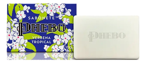 Kit 4 Sabonetes Em Barra Verbena Tropical 100g Phebo