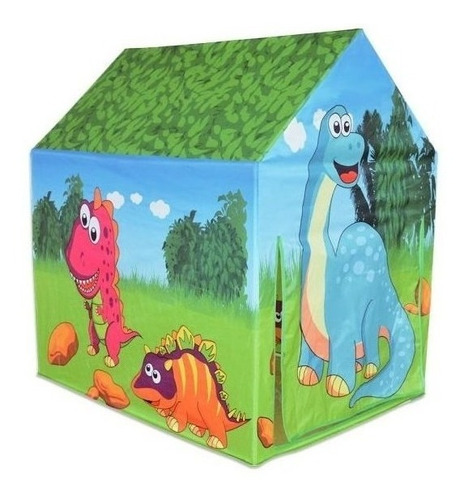 Imagem 1 de 5 de Barraca Infantil Cabaninha Casa Dos Dinossauros Desmonta G