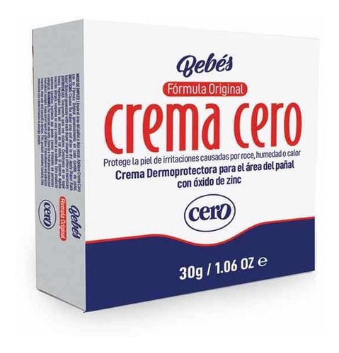 Crema Cero Bebe Original X30 G - g a $483