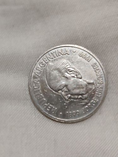 Moneda De 2 Pesos Borges 1999