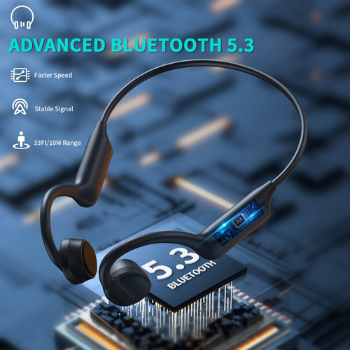 Auriculares De Conducción Ósea Eyancotoi K08 Bluetooth 5.3 N