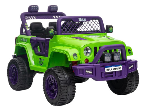 Carro Elétrico Jipe Off Road Hulk 12v Com Controle Remoto