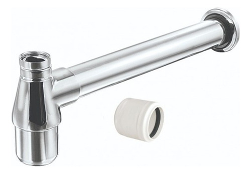 Sifão Tanque 20cm Vsm086cwb 1.1/4'' X 2'' Metal - Esteves Cor Cromado