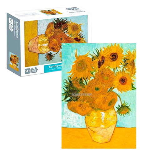 Puzzle Rompecabezas 1000 Piezas Losgirasoles Van Gogh Arte