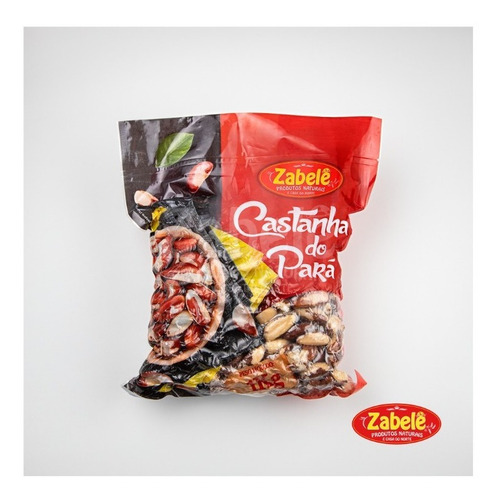 Castanha Do Pará 1kg Zabelê Naturais Média Inteira