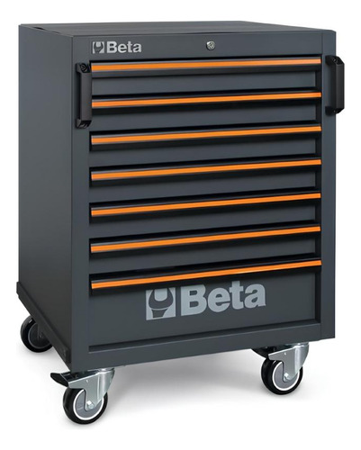 Carrinho De Ferramentas 7 Gavetas Protegidas C45pro C7 Beta