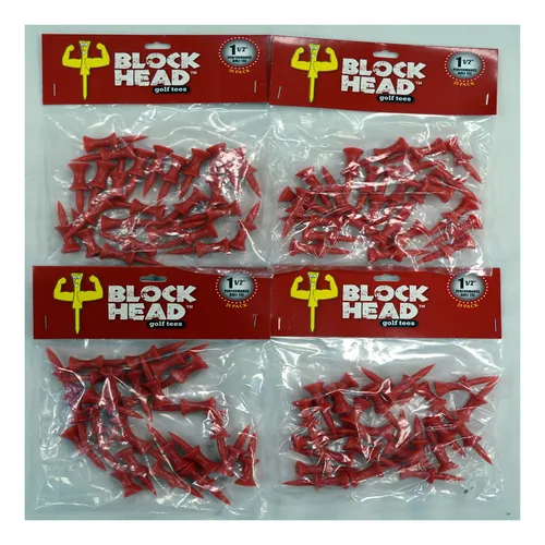 Bloque Cabeza Plastico Tee Golf