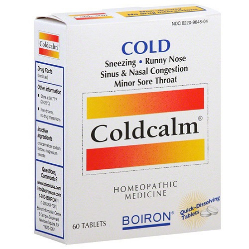 Boiron Coldcalm Medicina Homeopática De Rápida