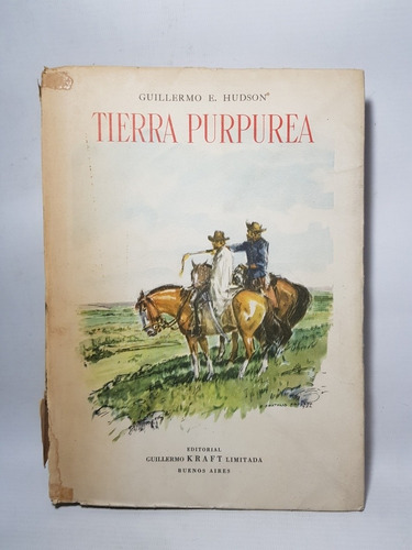 Imagen 1 de 10 de Antiguo Libro Tierra Purpurea Hudson Kraft 1956 Mag 57631