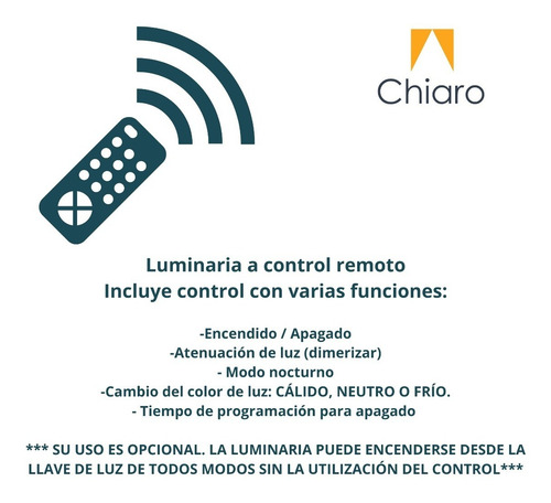 Imagen 5 de 10 de Luminaria Plafon Spot Techo Led 68w Y Control Remoto Mas Led