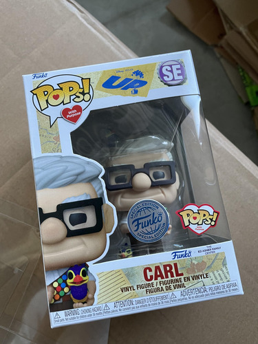 Figura De Acción Funko Pop! Disney Up Pop With Purpose Carl