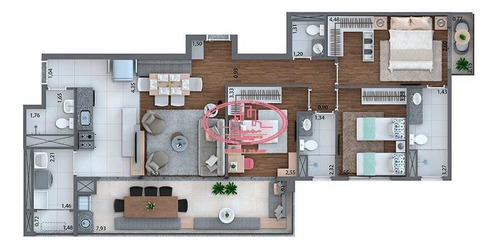 Apartamento Com 3 Dormitório(s) Localizado(a) No Bairro Tatuapé Em São Paulo / São Paulo - 2977:906141