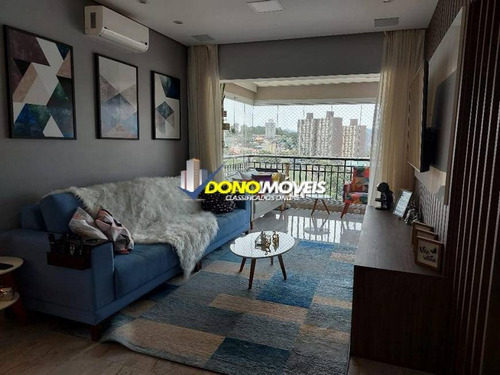 Imagem 4 de 15 de Lindo Apto 96m, Cond. Ideale, Baeta Neves, Sbc-sp - Su-637