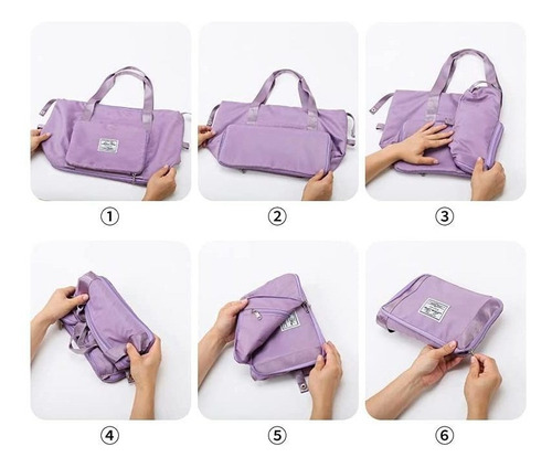 Bolsa De Viaje Plegable De Gran Capacidad, Opción De 5 Color