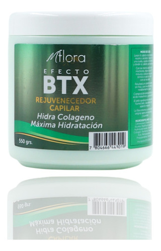 Flora® Crema Btx Máxima Hidratación  550grs