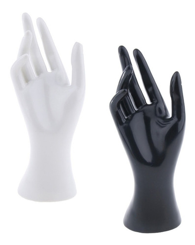 Imagen 5 de 6 de Mano Maniquí Femenino Exhibición Reloj Anillo Pulserajoyería
