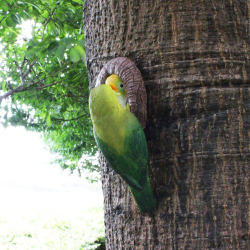 Estatuas De Pájaros De Jardín, Escultura De Resina